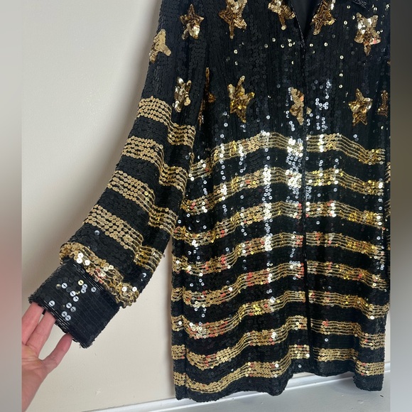 Vintage sequin beaded jacket - Picture 6 of 9